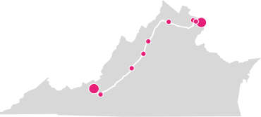 Valley Flyer Map