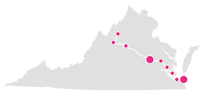 Tidewater Current Map